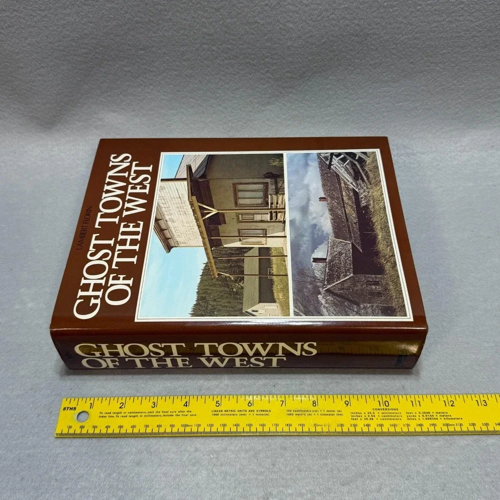 Vintage 1973 Ghost Towns of the West Lambert Florin HC DJ Western History
